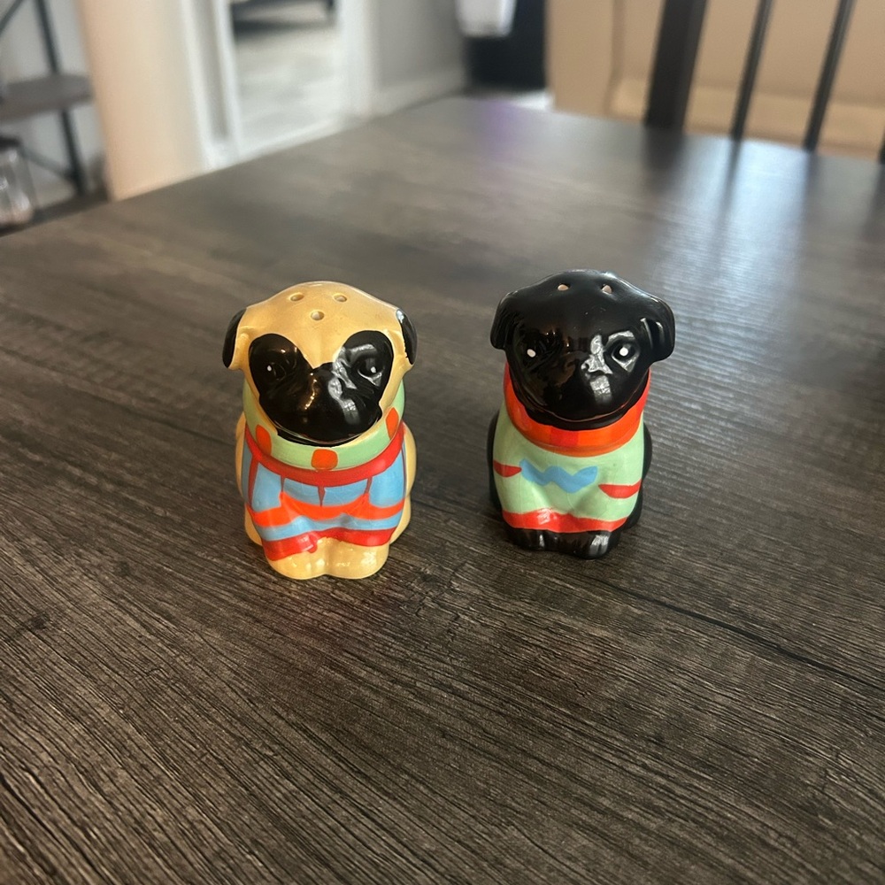 Dog Salt and Pepper Shakers